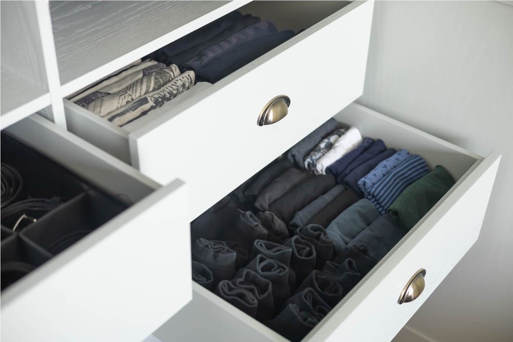Clothes in Dresser